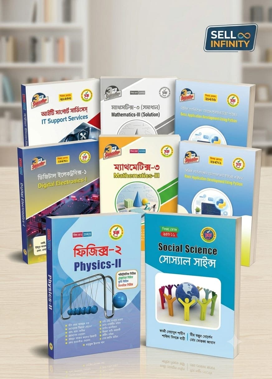 ডিপ্লোমা ইন কম্পিউটার ইঞ্জিনিয়ারিং ৩য় সেমিস্টার (২০২২ প্রবিধান)